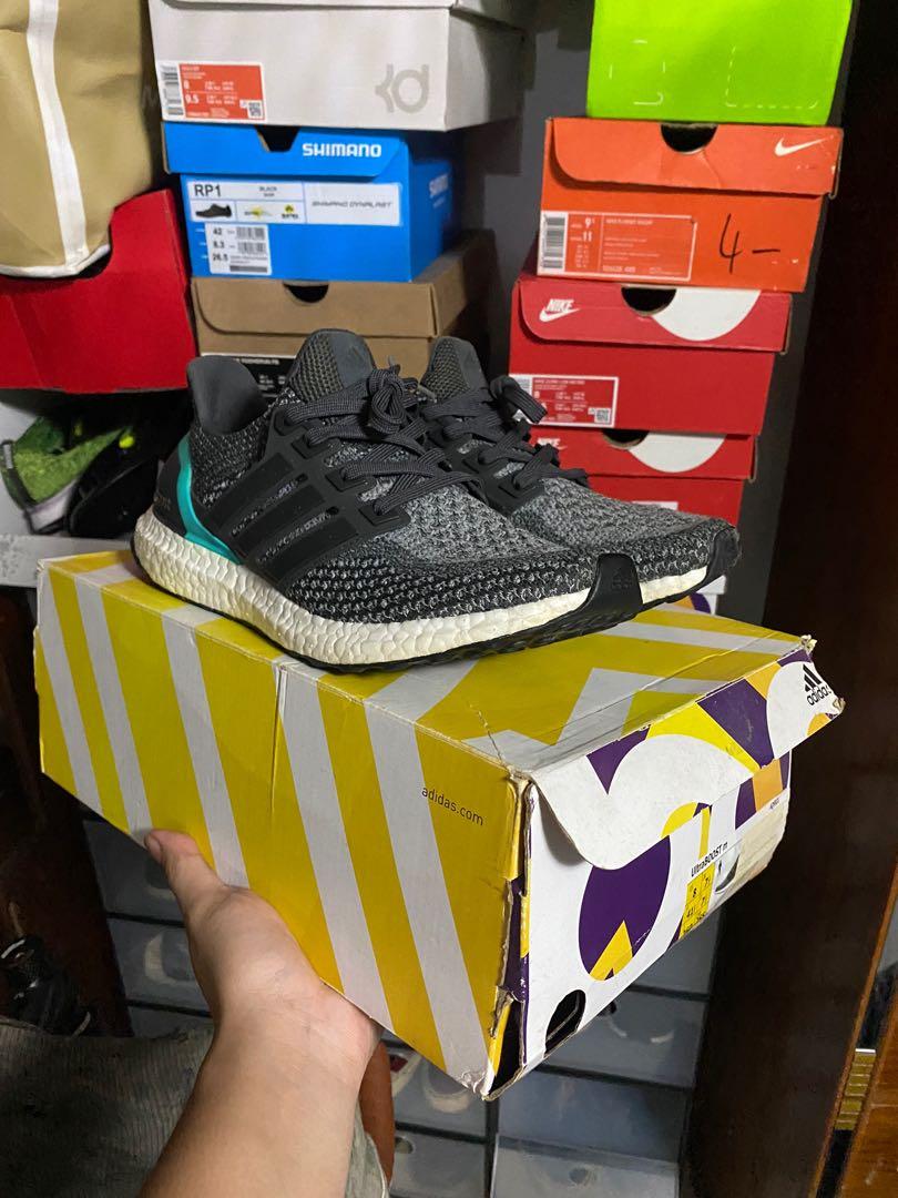 Adidas ultraboost Shock mints 2.0 ultra boost (Category: Sneakers) located in San Fernando. Submitted by sakura_______ (Listing ID 1167617664, Image 1). Description: ultraboost Shock mints 2.0 Size 8 mens Good as new With OG box ₱4,500.