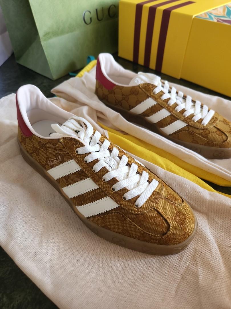 Adidas Gucci Gazelle Men Shoes Mens Fashion Footwear Sneakers On Carousell 1686