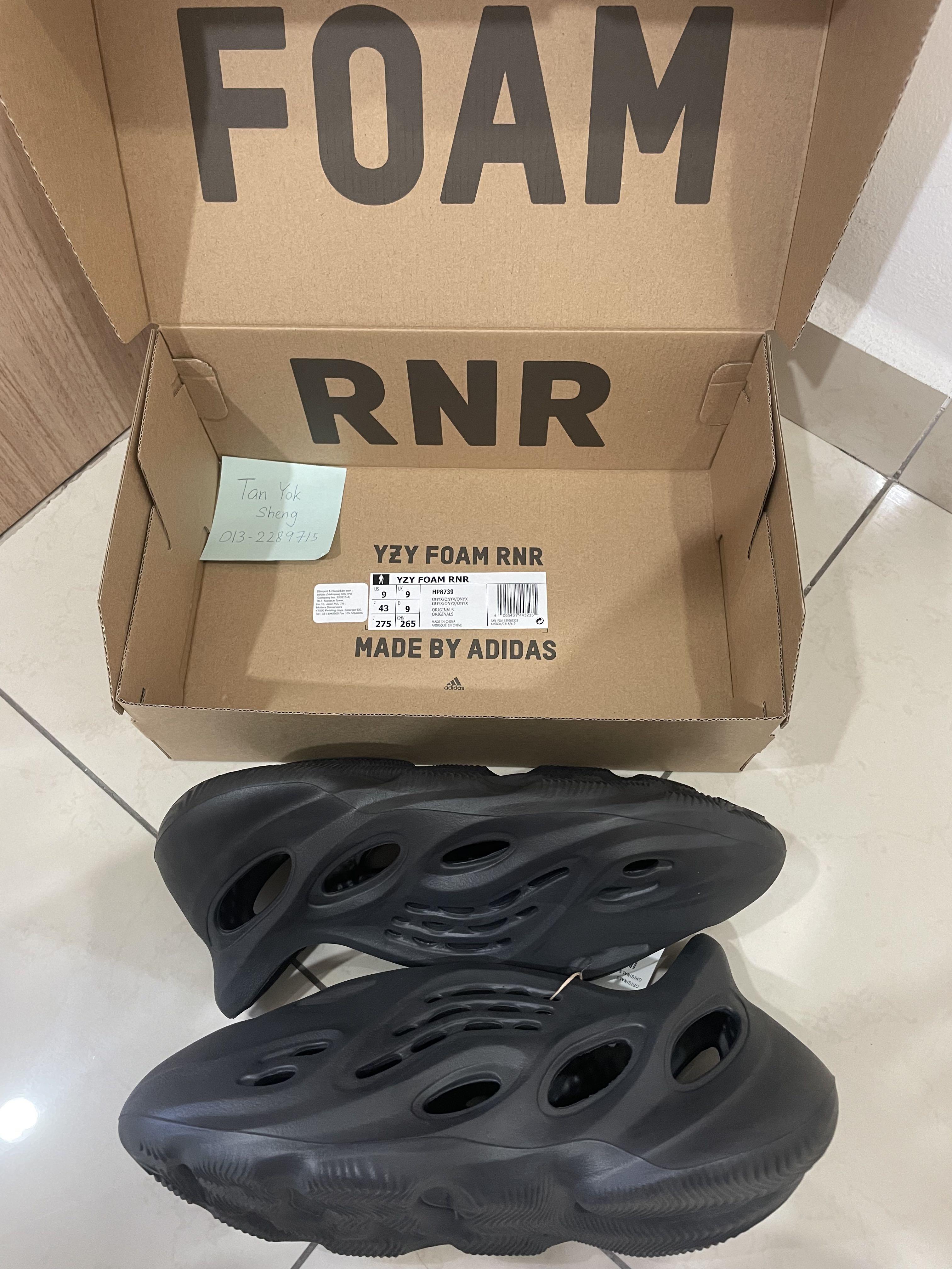 adidas YEEZY Foam Runner Onyx 27.5