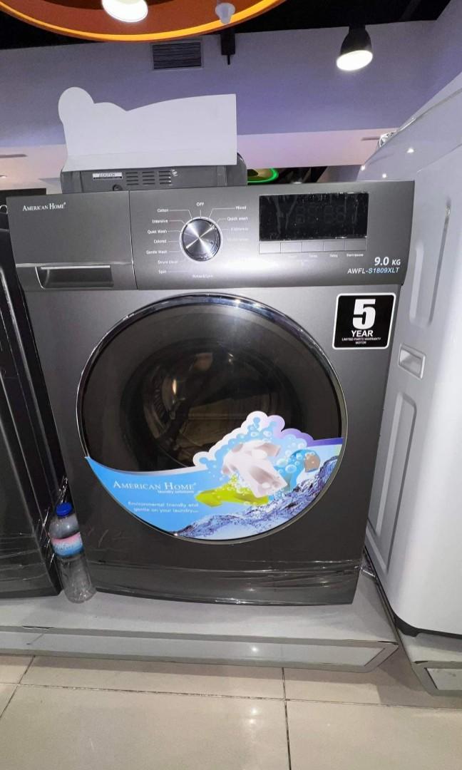 American home washing machine front load 2025