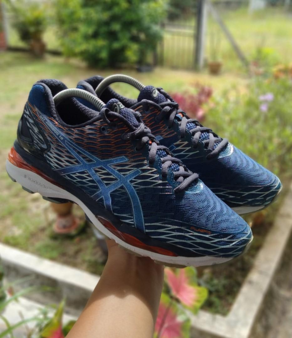 Asics gel nimbus 18 saiz 8uk 9us Men s Fashion Footwear