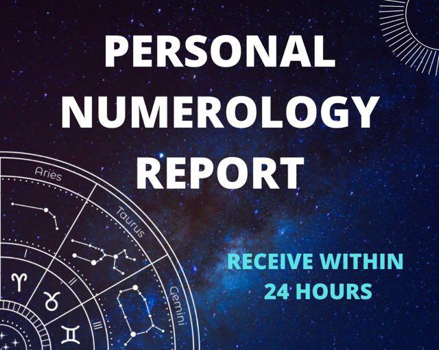 ASTROLOGY - PERSONAL NUMEROLOGY REPORT, Everything Else on ...