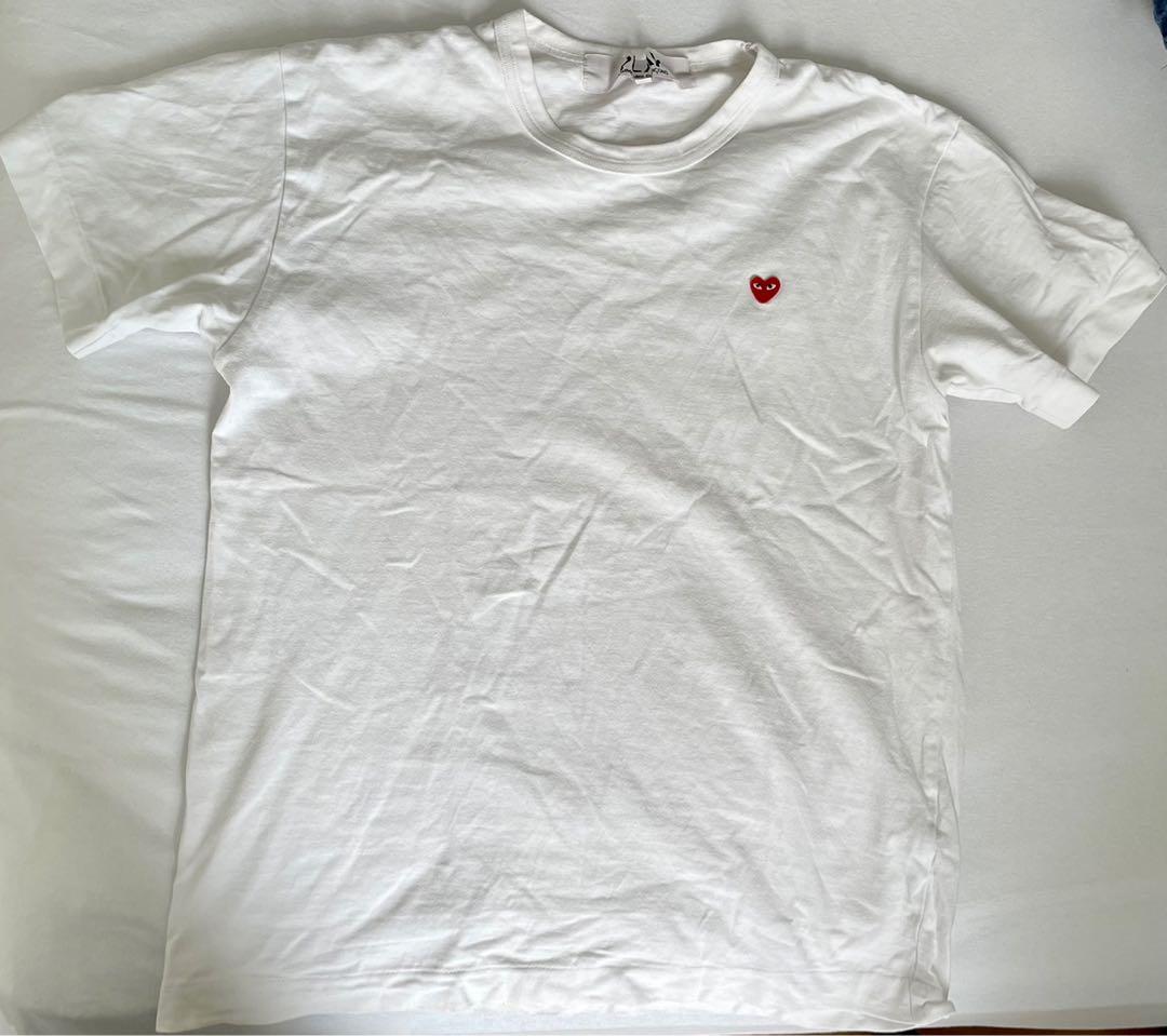 Cdg new arrivals tee white