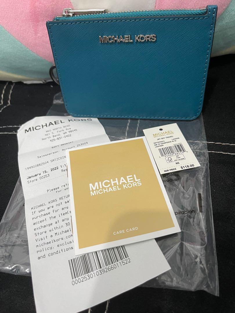 Authentic Michael Kors Jet Set Travel Card Case with gift receipt, Women's  Fashion, Bags & Wallets, Wallets & Card holders on Carousell