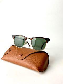 AUTHENTIC Rayban Clubmaster Classic RB3016 W0366 49*21