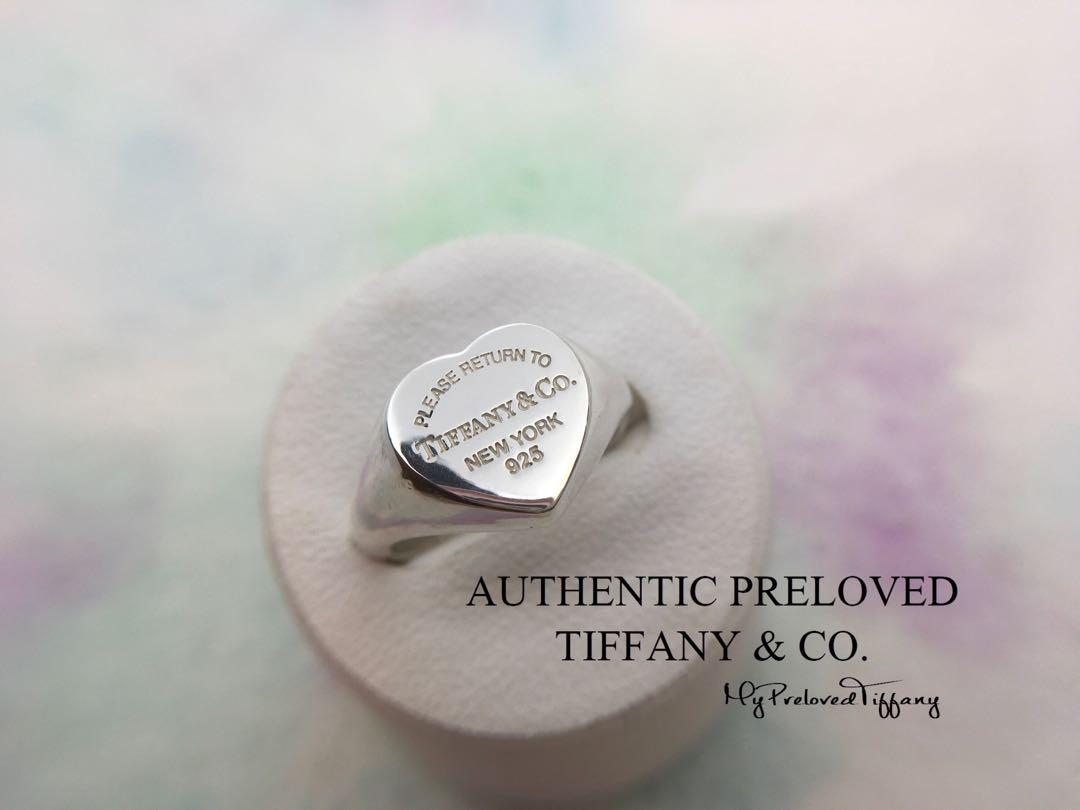 Return to tiffany sales heart signet ring