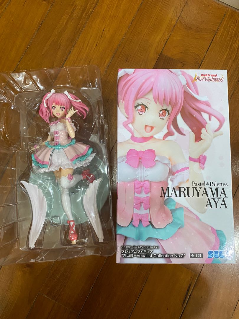 Bang Dream Maruyama Aya Pastel Palettes Figure - Sega, Hobbies & Toys, Toys  & Games on Carousell