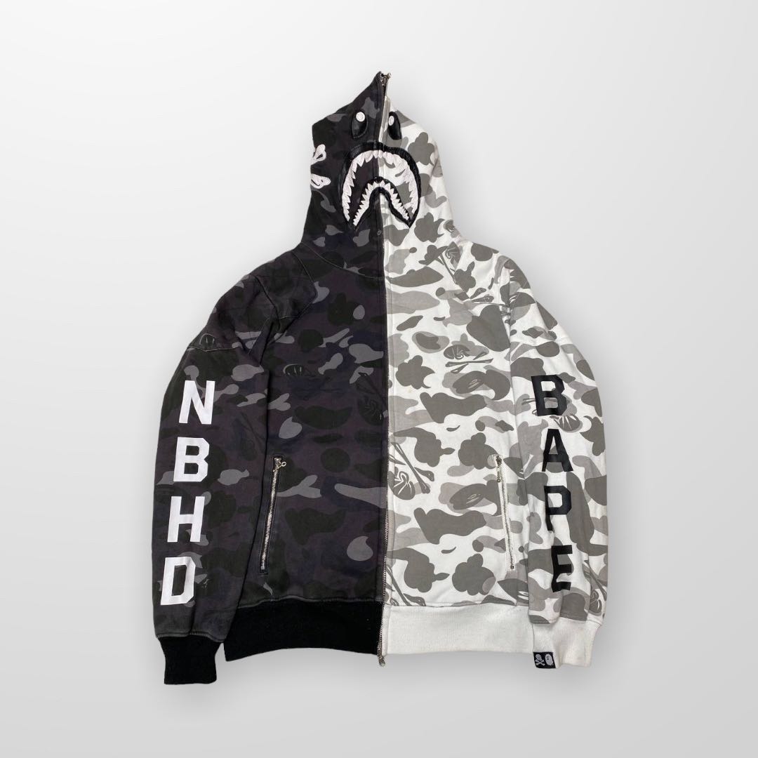 Neighborhood bape hoodie outlet