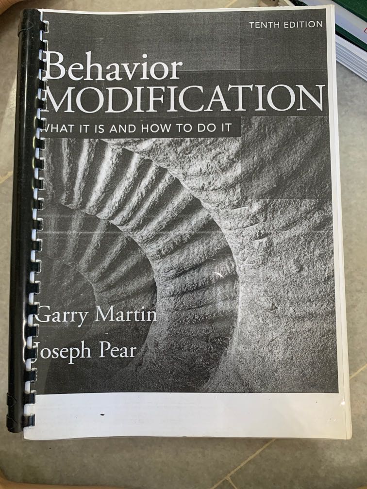 Behavior Modification, Hobbies & Toys, Books & Magazines, Textbooks on ...