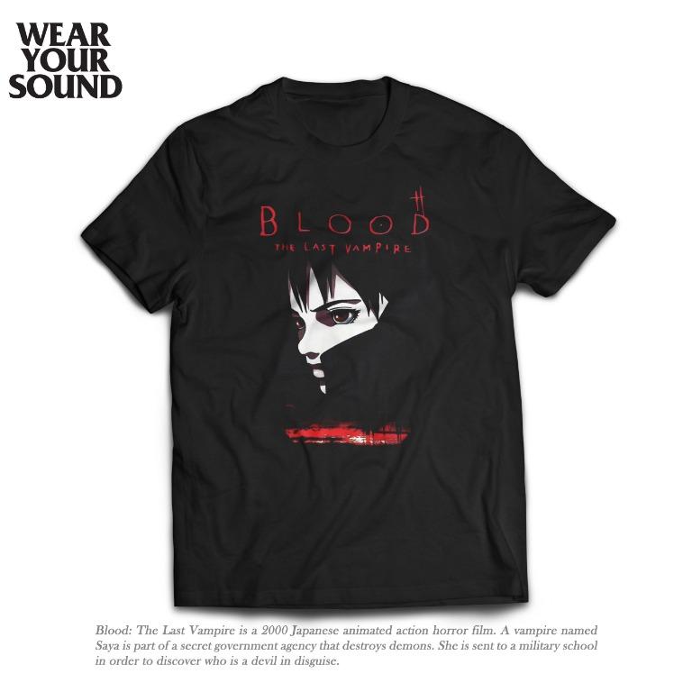 Blood: The Last Vampire Anime Movie Shirt, Men's Fashion, Tops & Sets,  Tshirts & Polo Shirts on Carousell