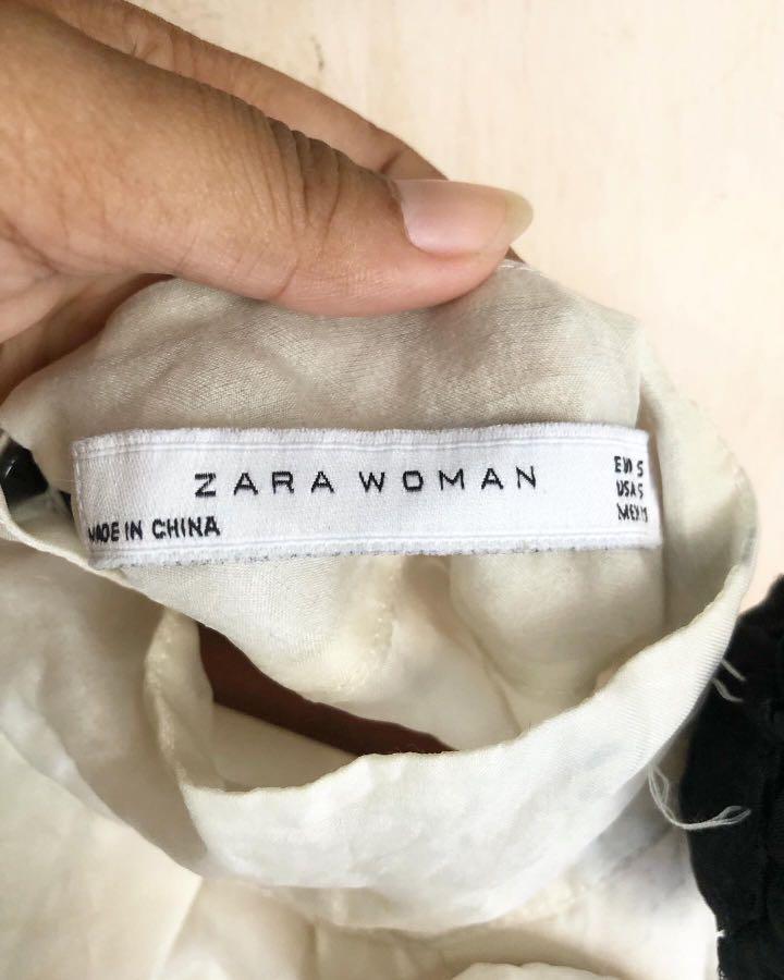 Blouse Zara Organza, Fesyen Wanita 