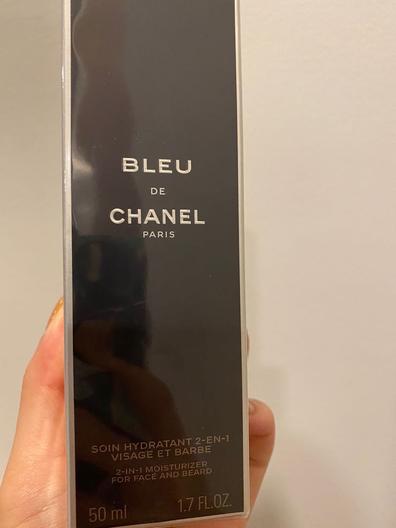 Bnib*Bleu de Chanel - 2 in 1 moisturiser for face & beard, Beauty &  Personal Care, Face, Face Care on Carousell