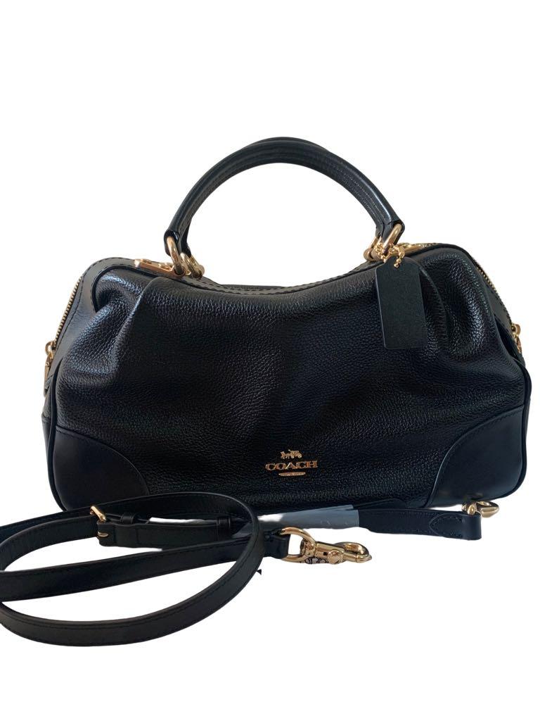 Coach polished pebble sales leather lane satchel