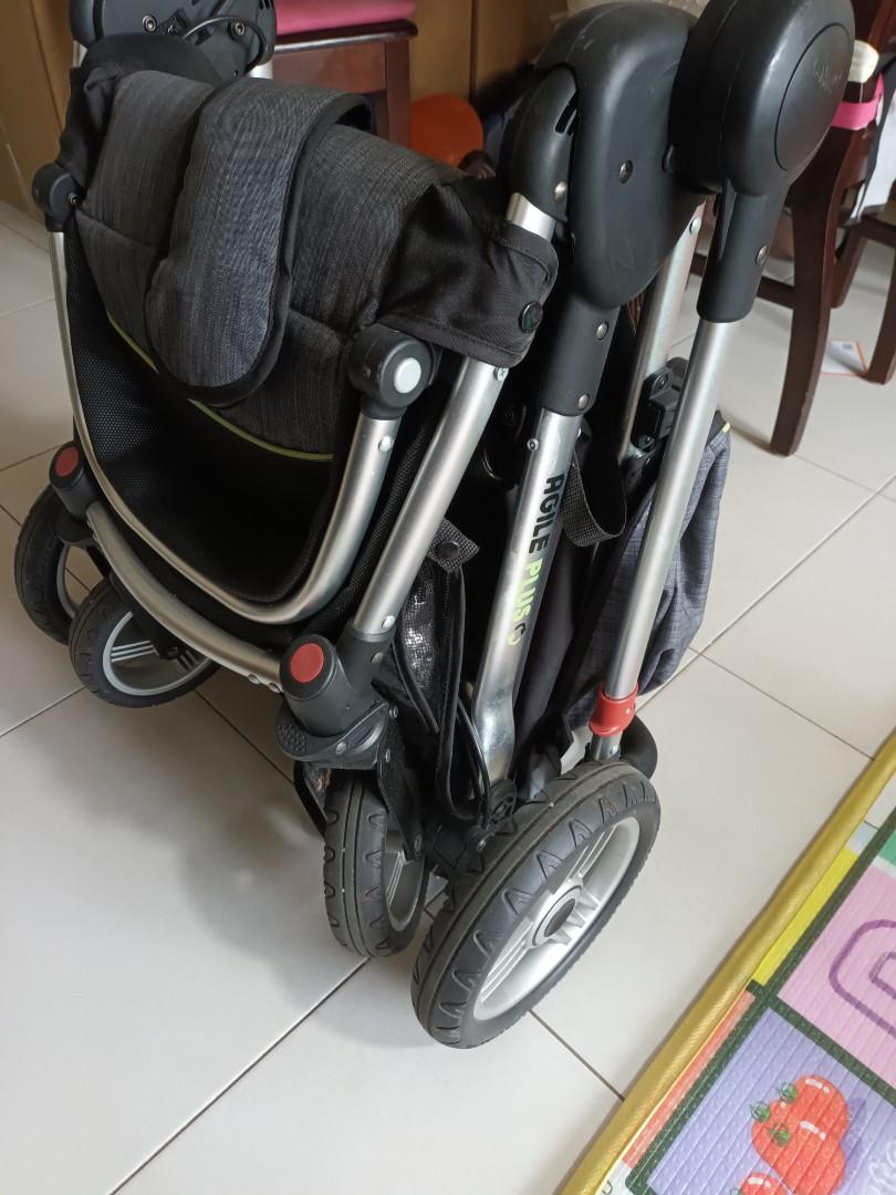 Steelcraft agile plus store reverse handle stroller