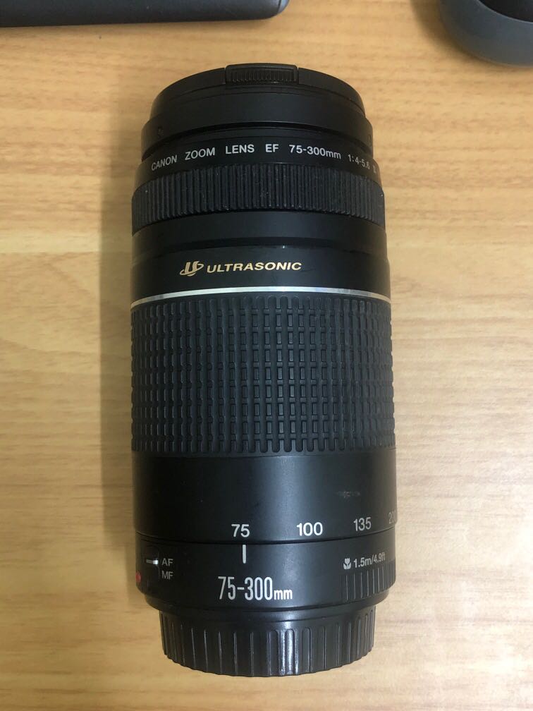 Canon Ef 75 300mm F4 5 6mm Photography Lens Kits On Carousell