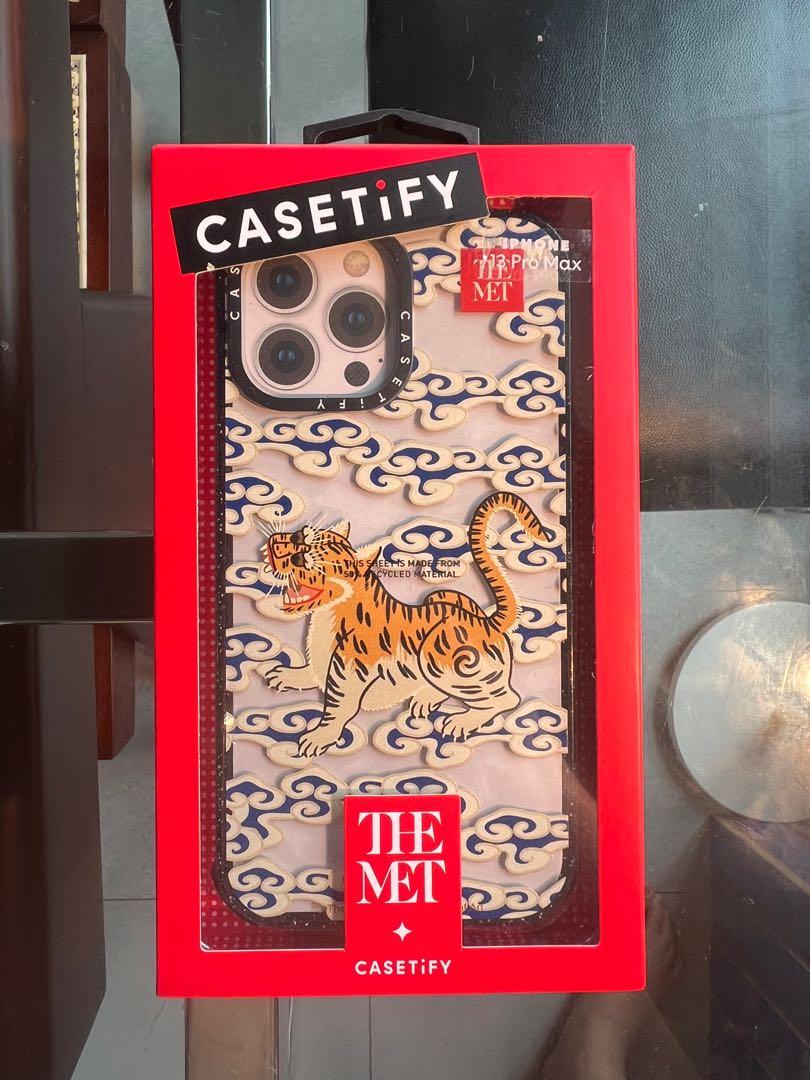 Casetify The MET Tiger Case iPhone 13 Pro Max, 手提電話, 電話＆平板電腦配件, 手機套及手