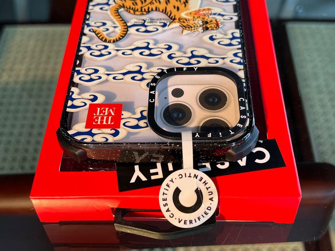 Casetify The MET Tiger Case iPhone 13 Pro Max, 手提電話, 電話＆平板電腦配件, 手機套及手