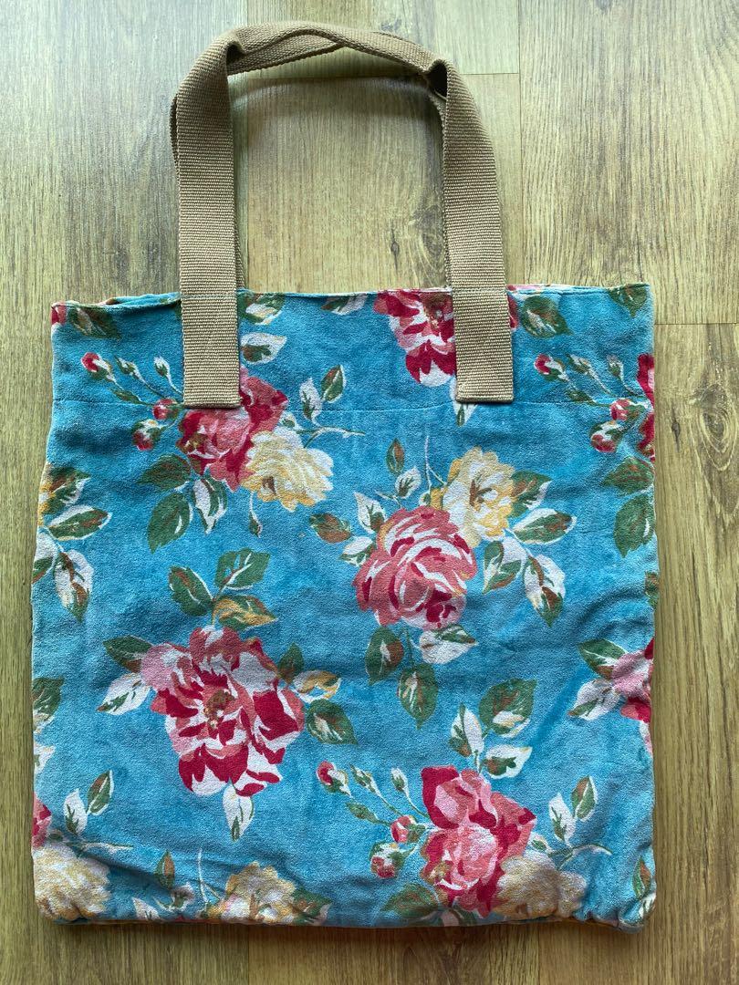 Cath kidston velvet top bag