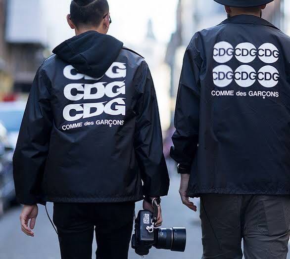 Cdg coach jacket fake store