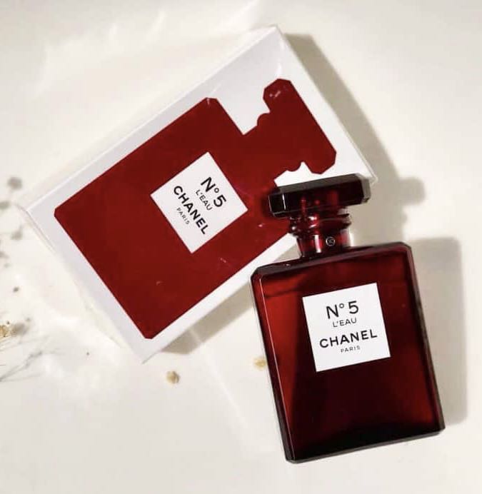 chanel no. 5 l'eau red edition edp 100ml, Beauty & Personal Care, Fragrance  & Deodorants on Carousell
