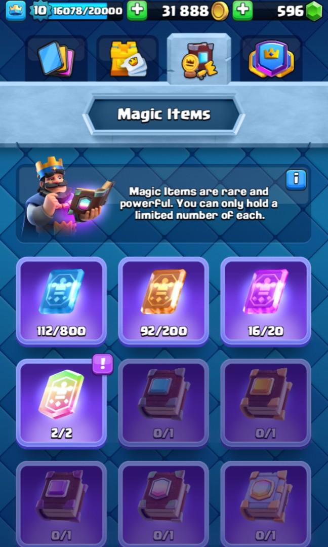 Clash royale account, Video Gaming, Video Games, Others on Carousell