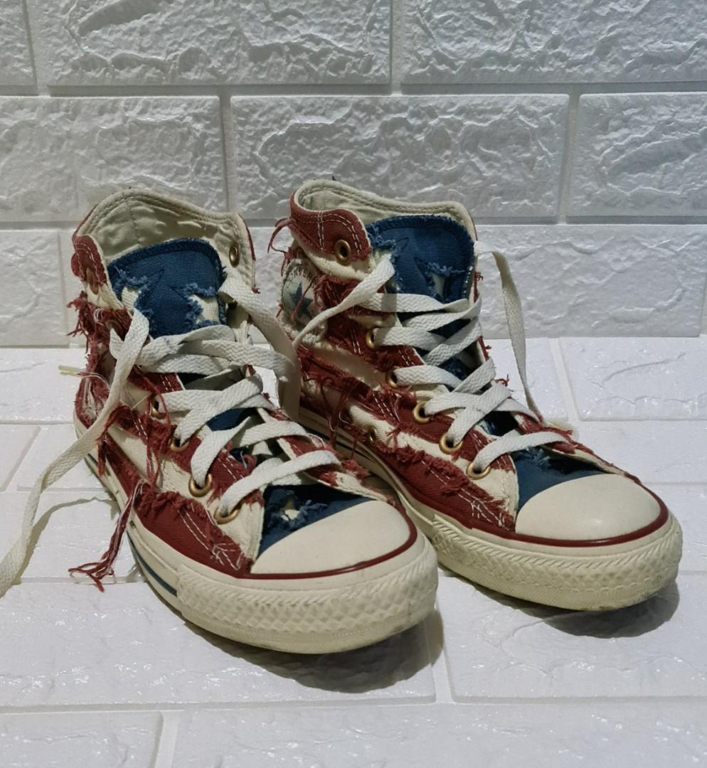 Sepatu converse american flag new arrivals
