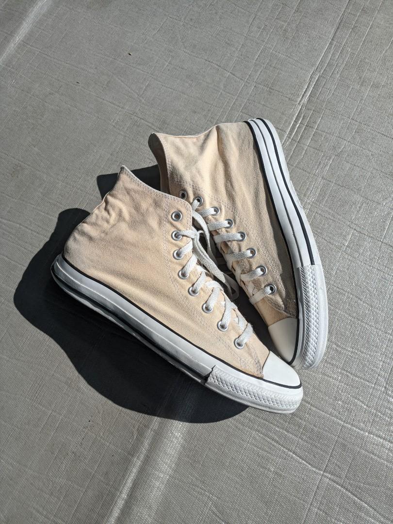 converse high beige