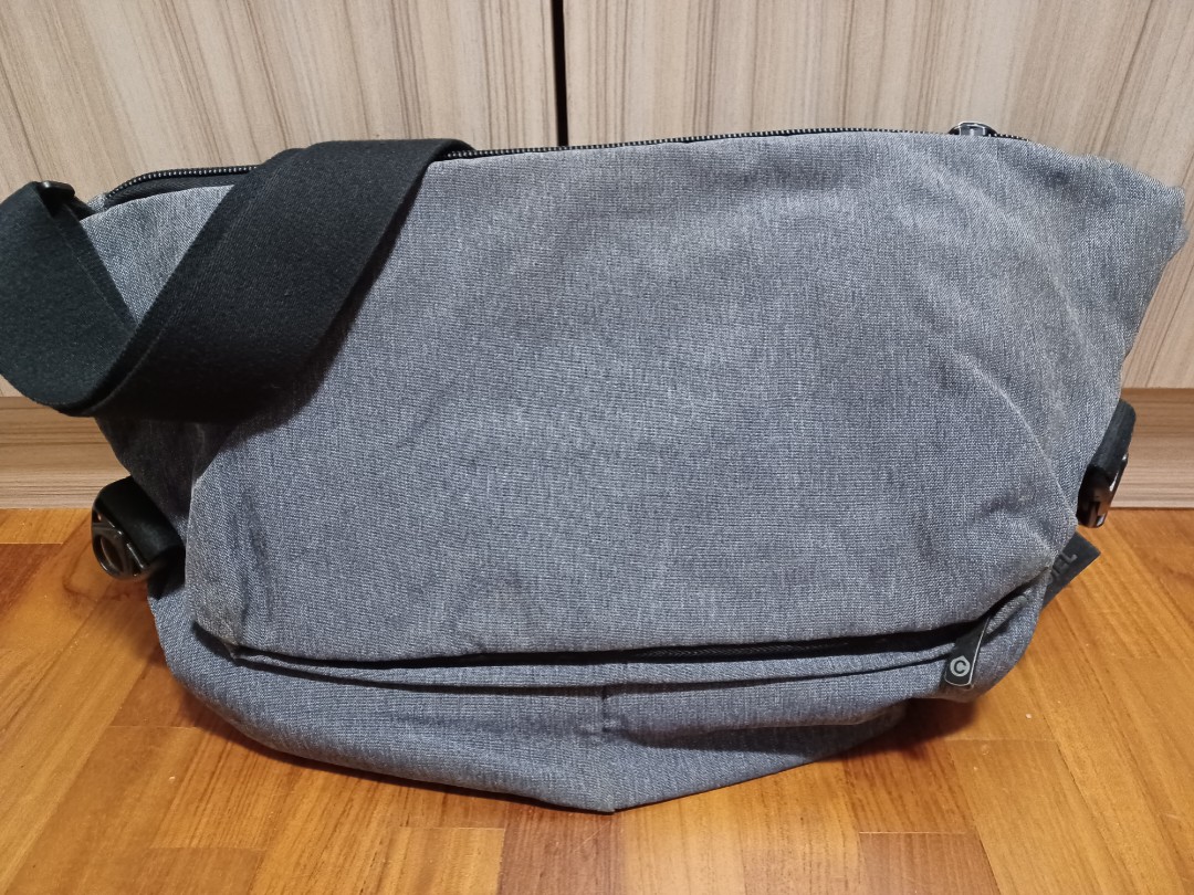 Cote Ciel Grey Messenger Bag Men s Fashion Bags Sling Bags on Carousell
