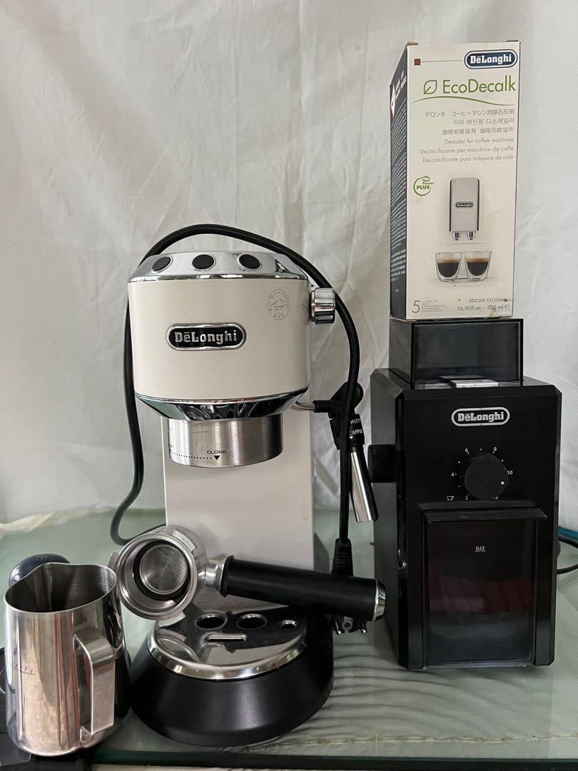 De Longhi Dedica + Grinder, TV & Home Appliances, Kitchen Appliances