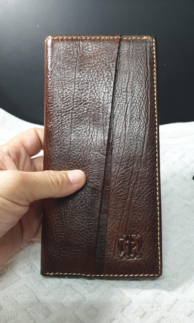 Cowhide Crossbody Purse Handbag Wallet Clutch Brown Cow Fur Leather