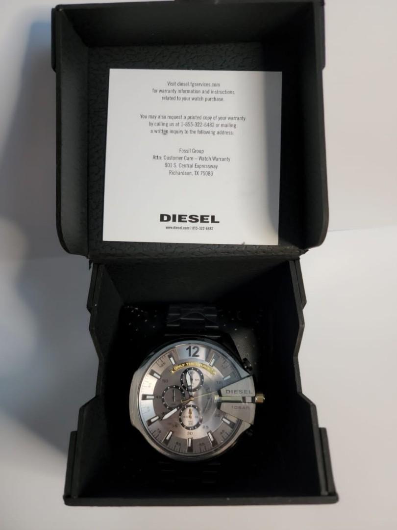 Diesel watch instructions on sale