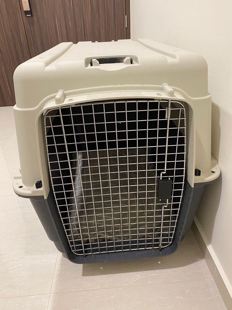 Savic Andes 7 Carrier IATA Dog Crate (Wheels included), Pet Supplies, Homes & Other Pet