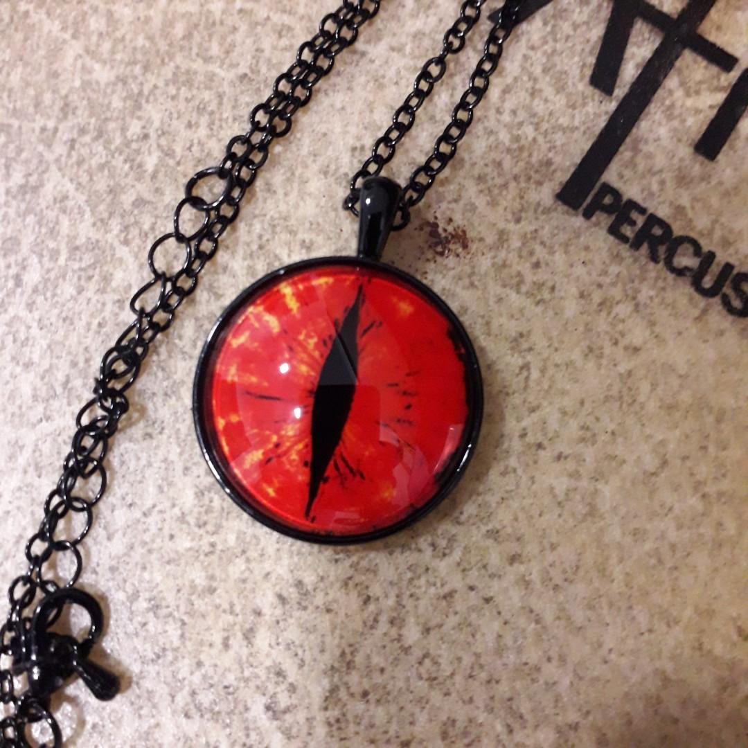 Red eye necklace outlet