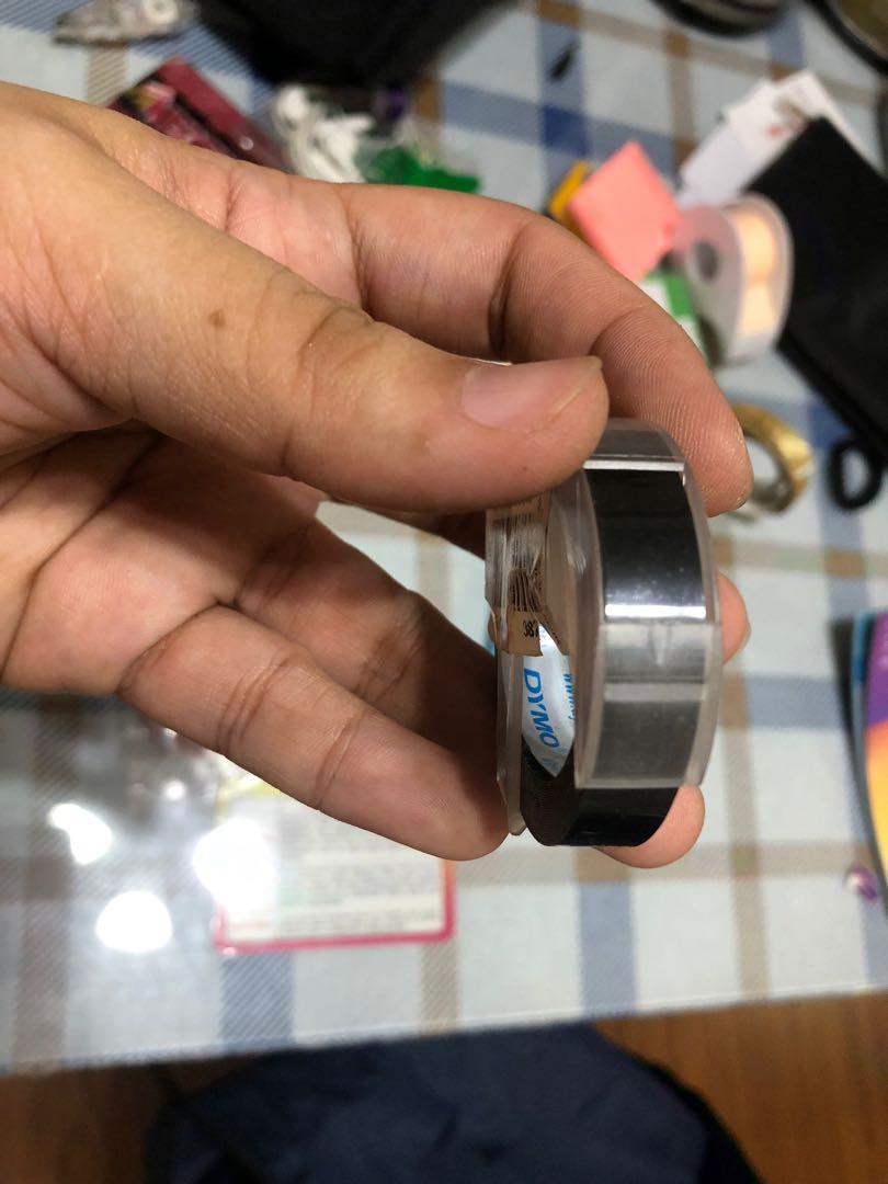 Dymo refill tape labels (Category: Cleaning Tools & Supplies) located in Manila. Submitted by ob1kenobi (Listing ID 1167543527, Image 3). Description: 50 each. Take all 3 for 100. For pick up only at Eastwood Parkview Tower 2 Quezon City .
