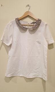 Emerson snakeskin style collar