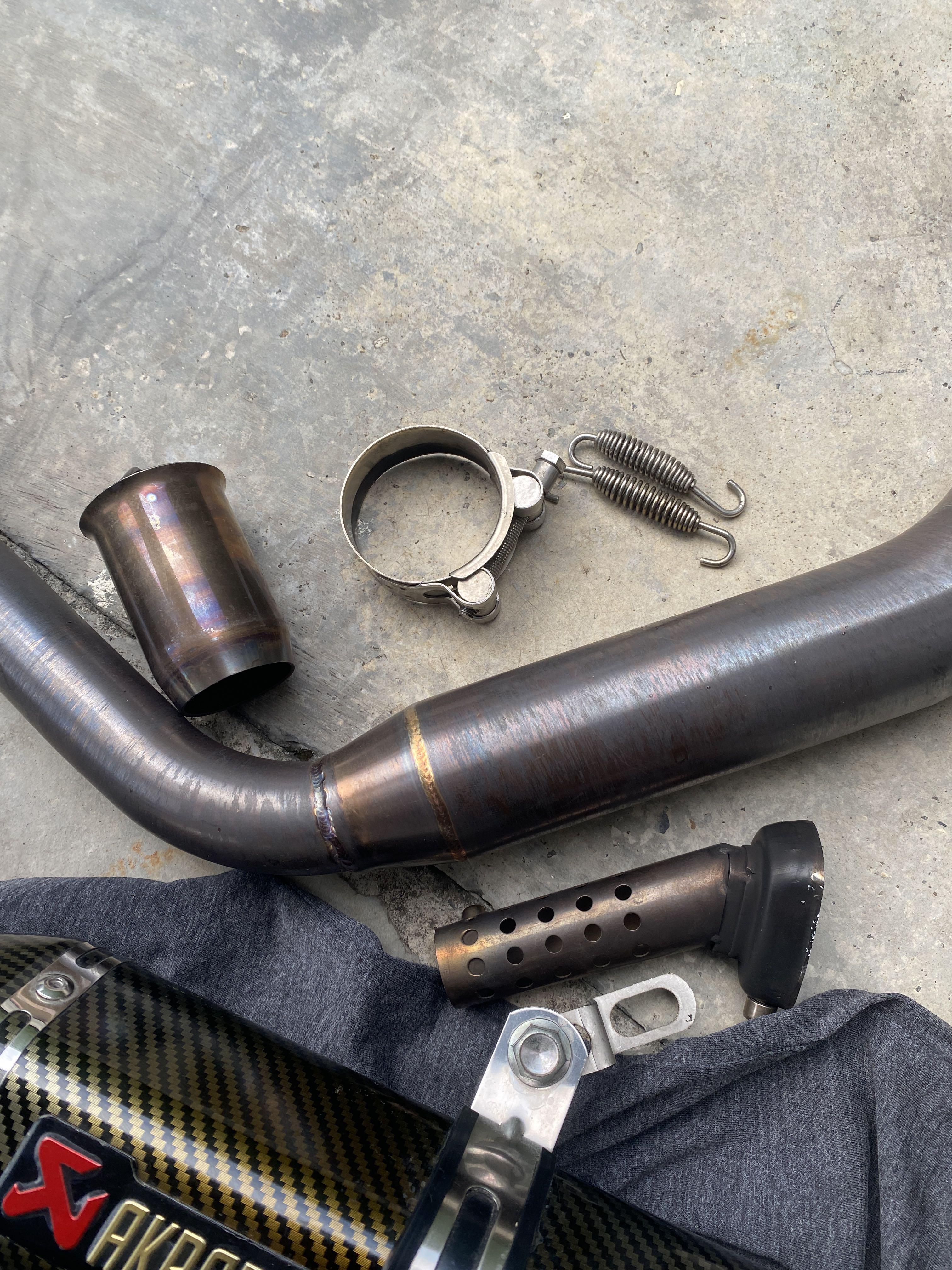 Full system exhaust for benelli leoncino 250 and tnt25 Motorbikes