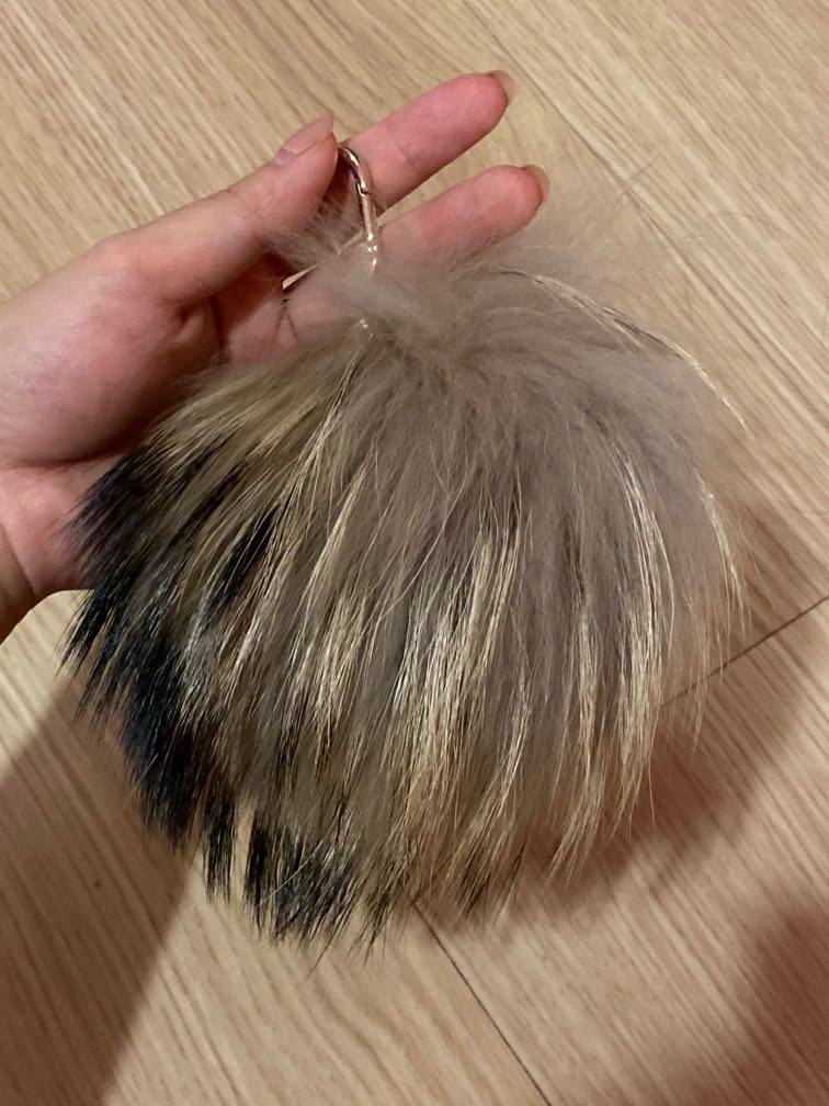 Furla fur keychain cheap