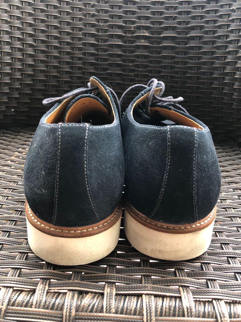 Geox blue suede shoes outlet