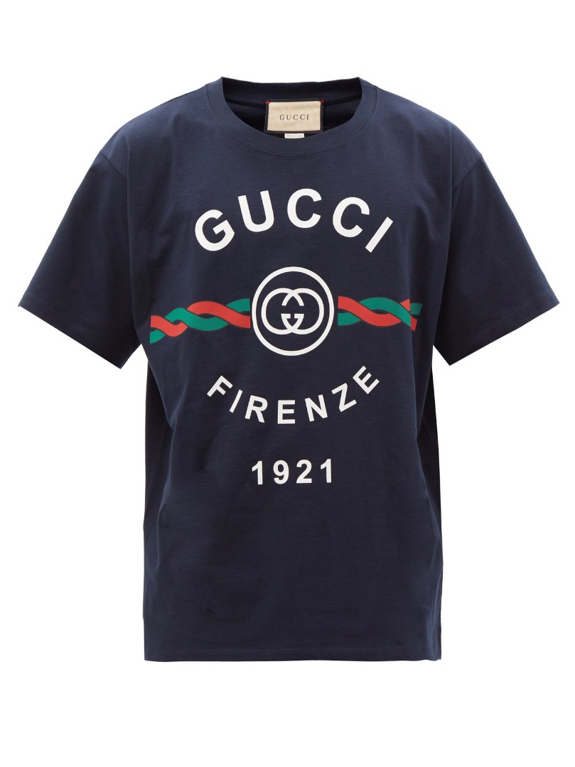 Gucci Firenze 1921 Shirt, Men's Fashion, Tops & Sets, Tshirts & Polo ...