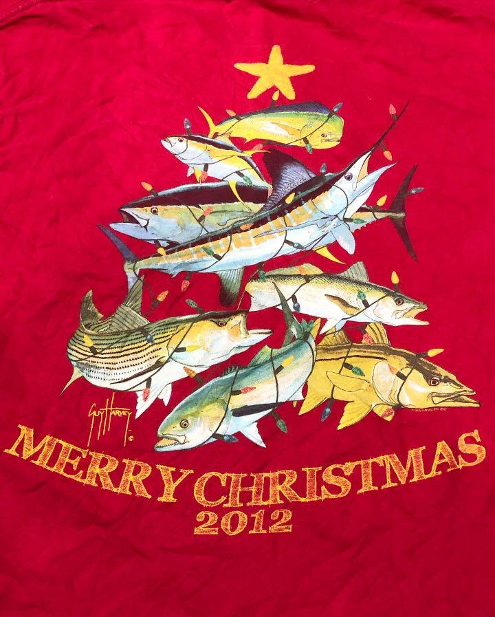 Guy harvey christmas shirts hotsell