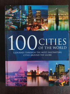 Hardbound Book 100 Cities of the World