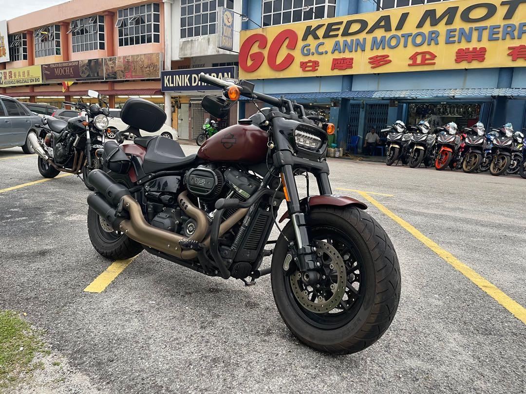 Harley Davidson Fat Bob 114 Screaming Eagle . fat boy street bob