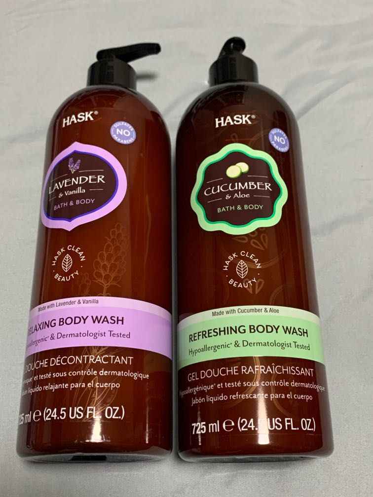 Hask Organic Shower Gel 725ml (Dec 25 expiry), Beauty & Personal Care