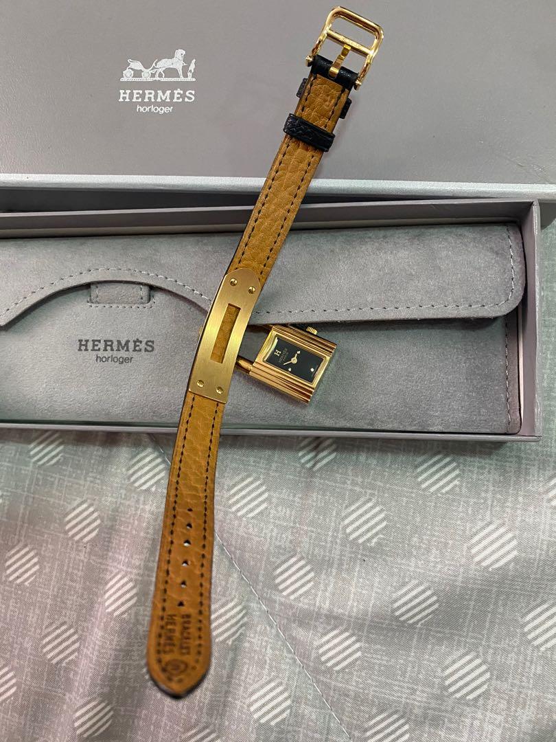 Hermes kelly watch and clic clac, Luxury, Watches on Carousell