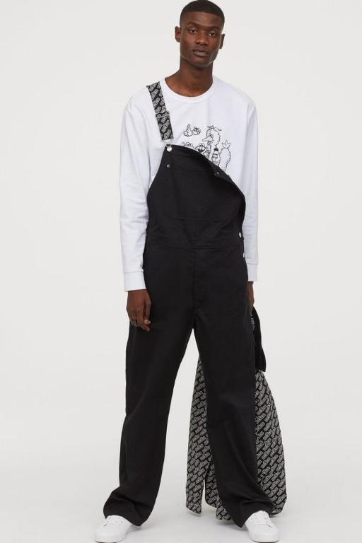Black overalls cheap mens h&m
