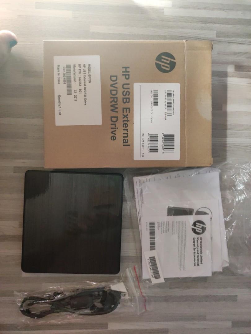 HP External DVDRW Drive, Computers & Tech, Parts & Accessories, Other