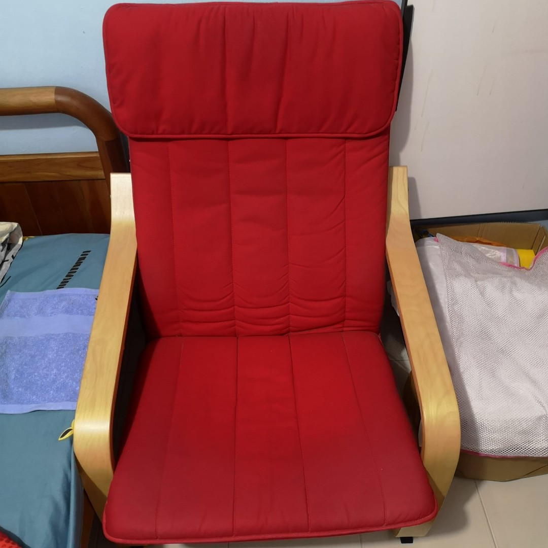 Ikea armchair, Furniture & Home Living, Furniture, Chairs on Carousell