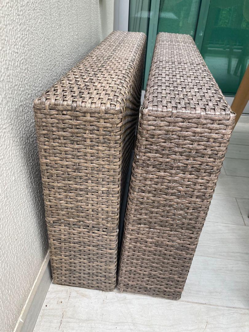 IKEA Solleron outdoor sofa armrest section, Furniture & Home Living