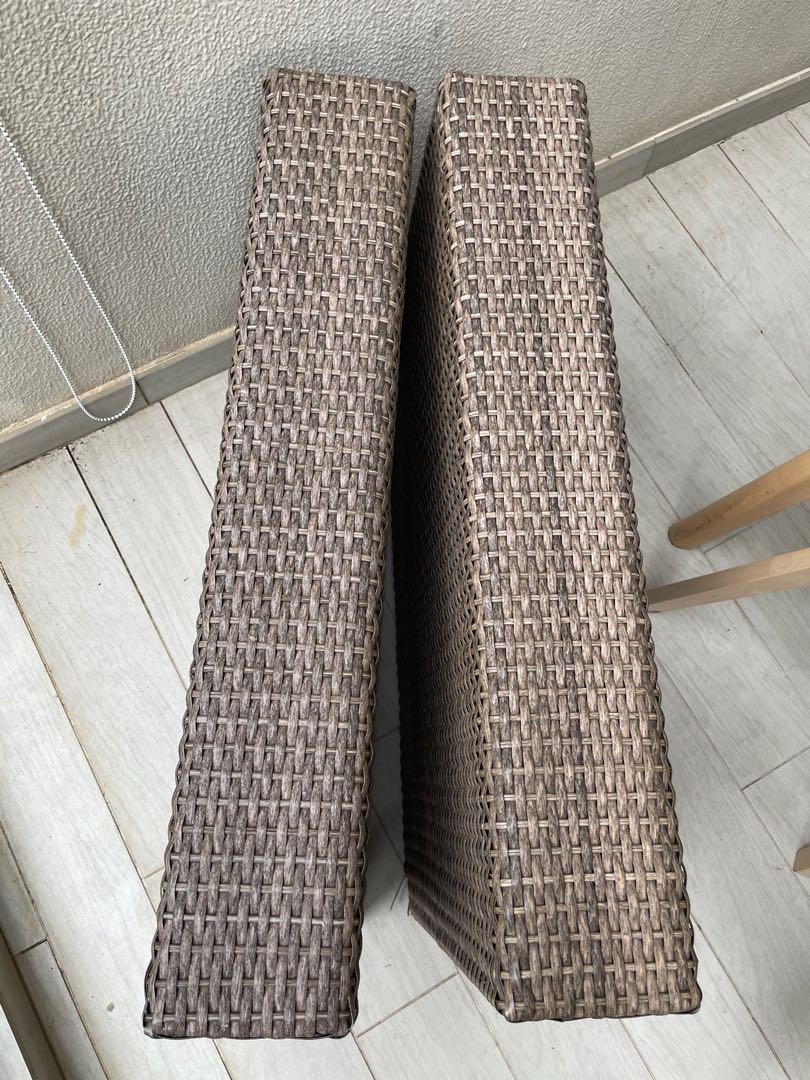 IKEA Solleron outdoor sofa armrest section, Furniture & Home Living