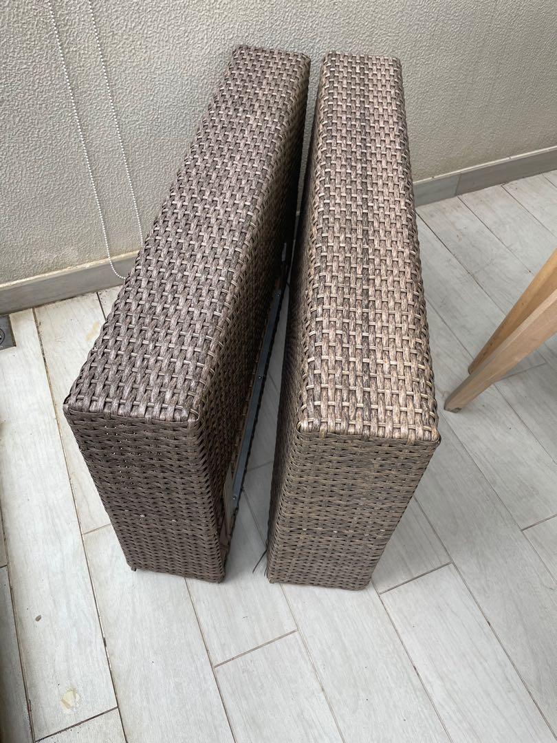 IKEA Solleron outdoor sofa armrest section, Furniture & Home Living